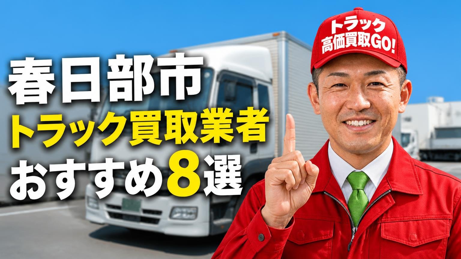春日部市トラック買取業者おすすめ8選
