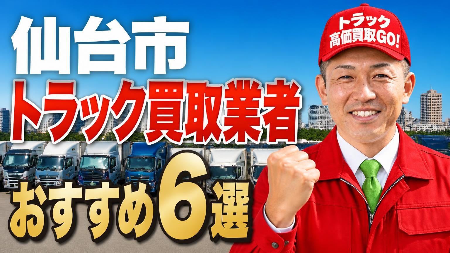 仙台市トラック買取業者おすすめ6選
