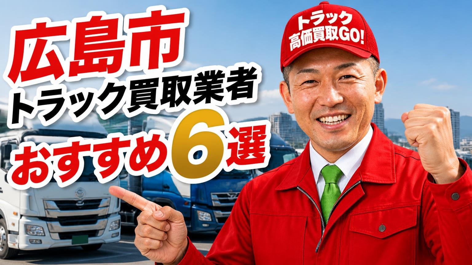 広島市トラック買取業者おすすめ6選