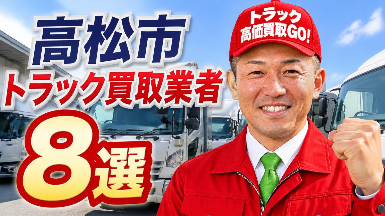 高松市トラック買取業者おすすめ8選