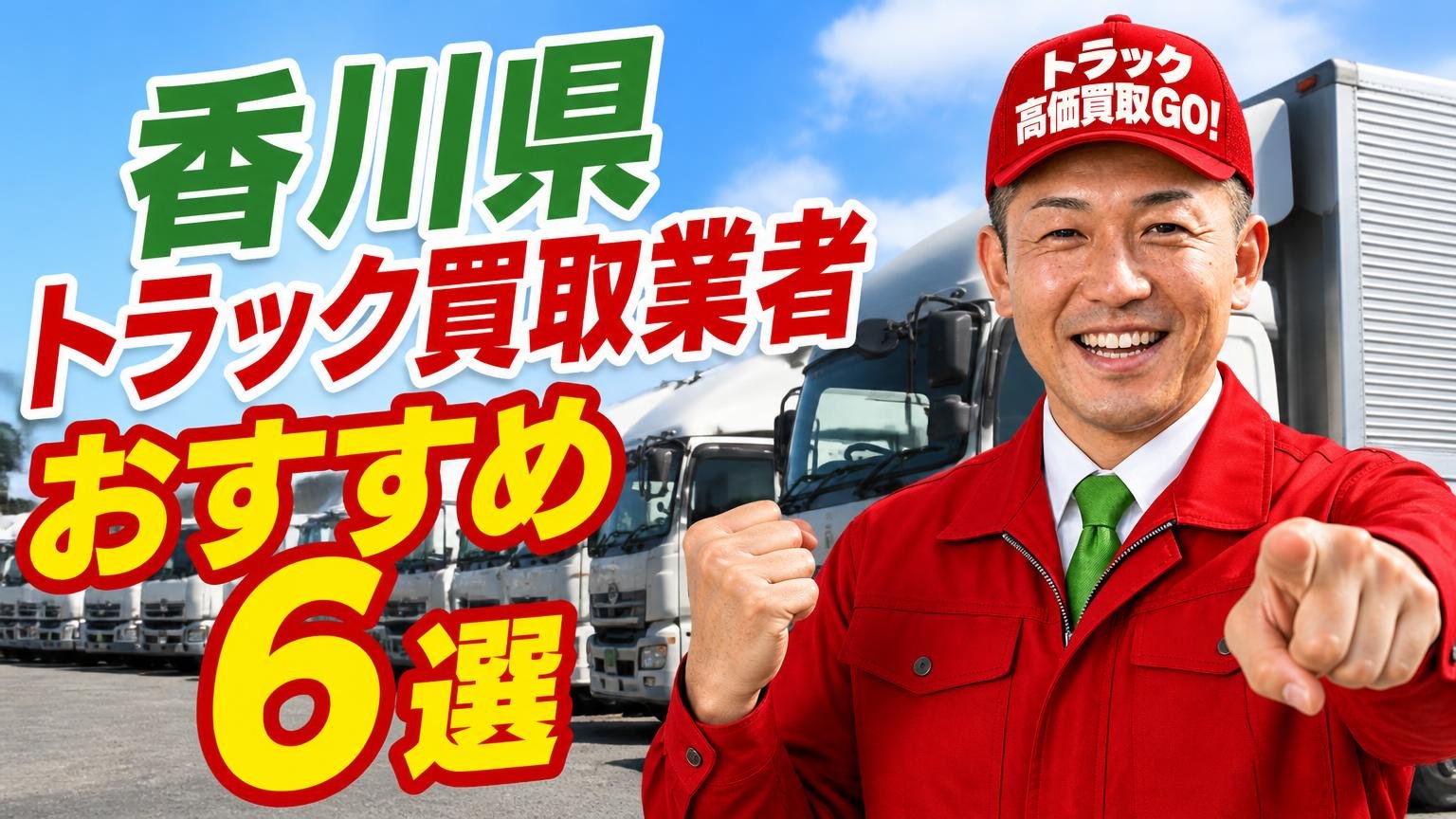 香川県トラック買取業者おすすめ6選