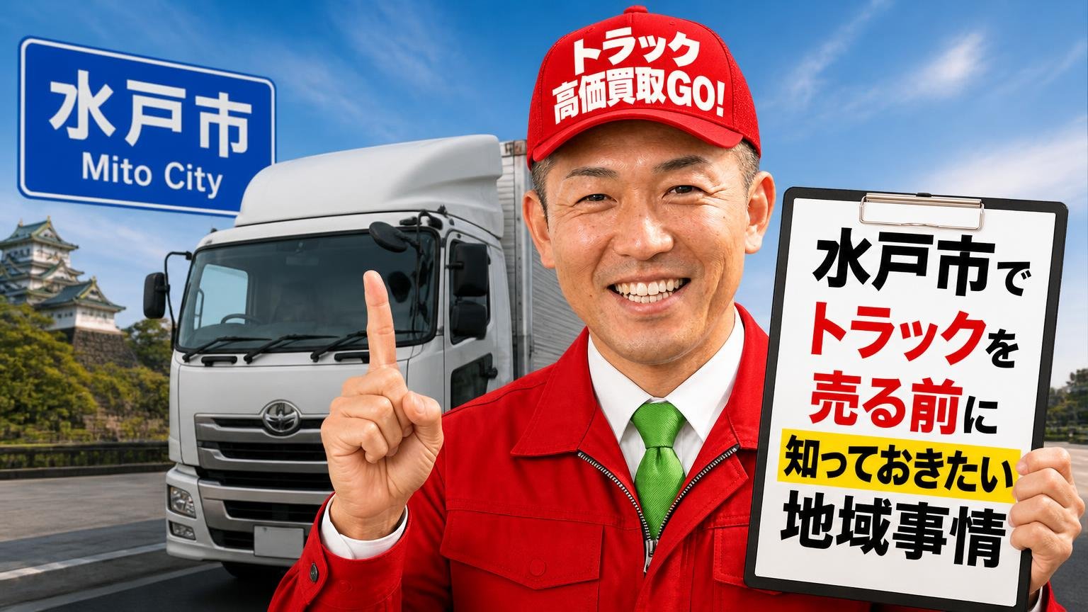 水戸市でトラックを売る前に知っておきたい地域事情