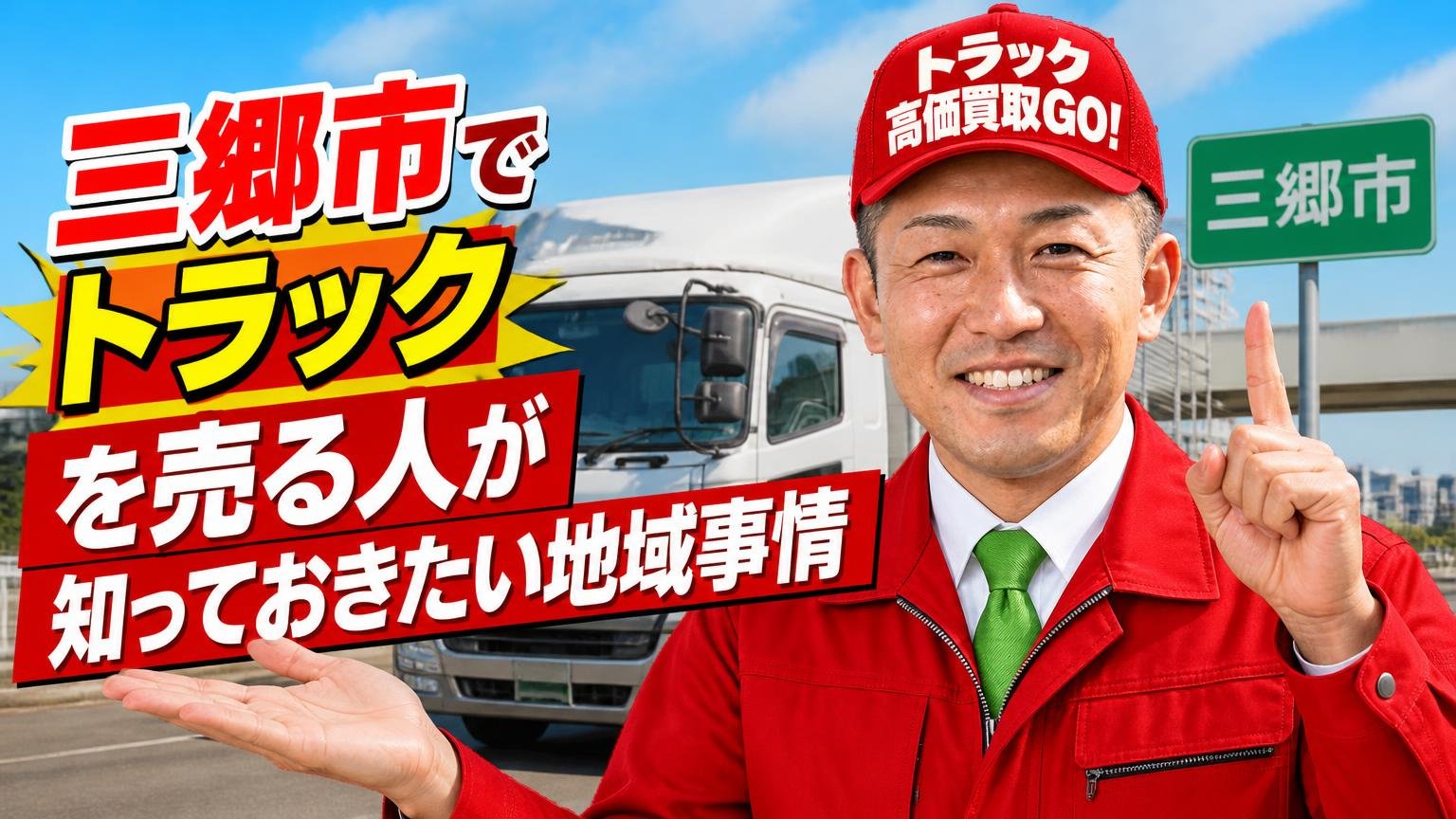 三郷市でトラックを売る人が知っておきたい地域事情