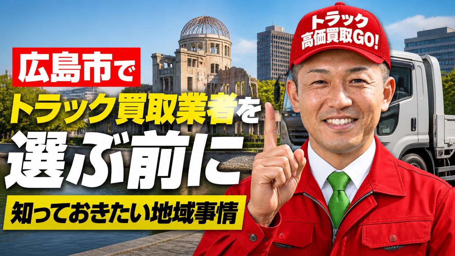 広島市でトラック買取業者を選ぶ前に知っておきたい地域事情