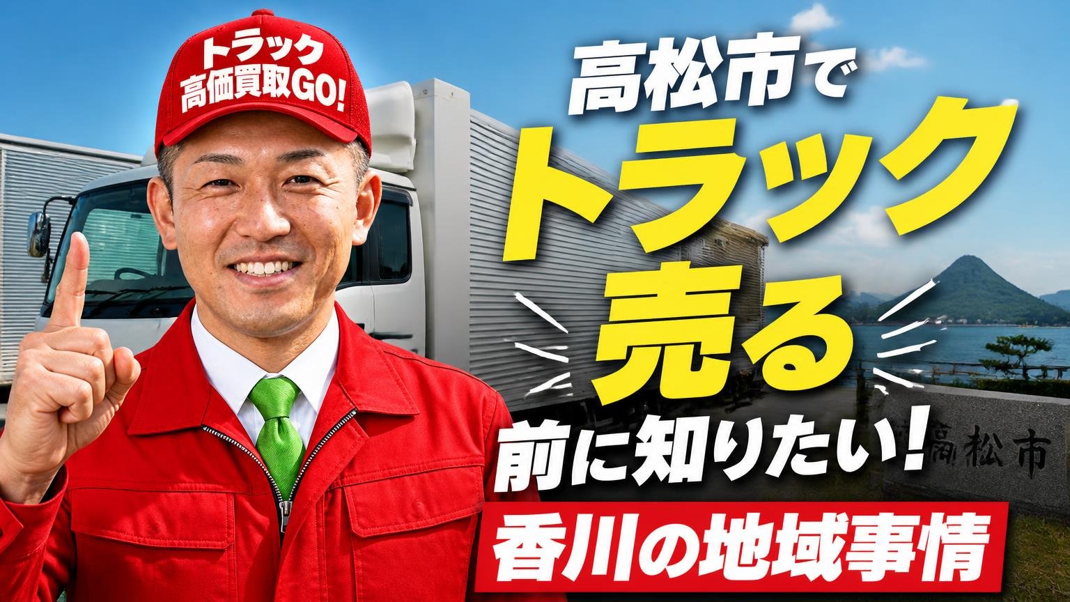 高松市でトラックを売る前に知っておきたい香川の地域事情
