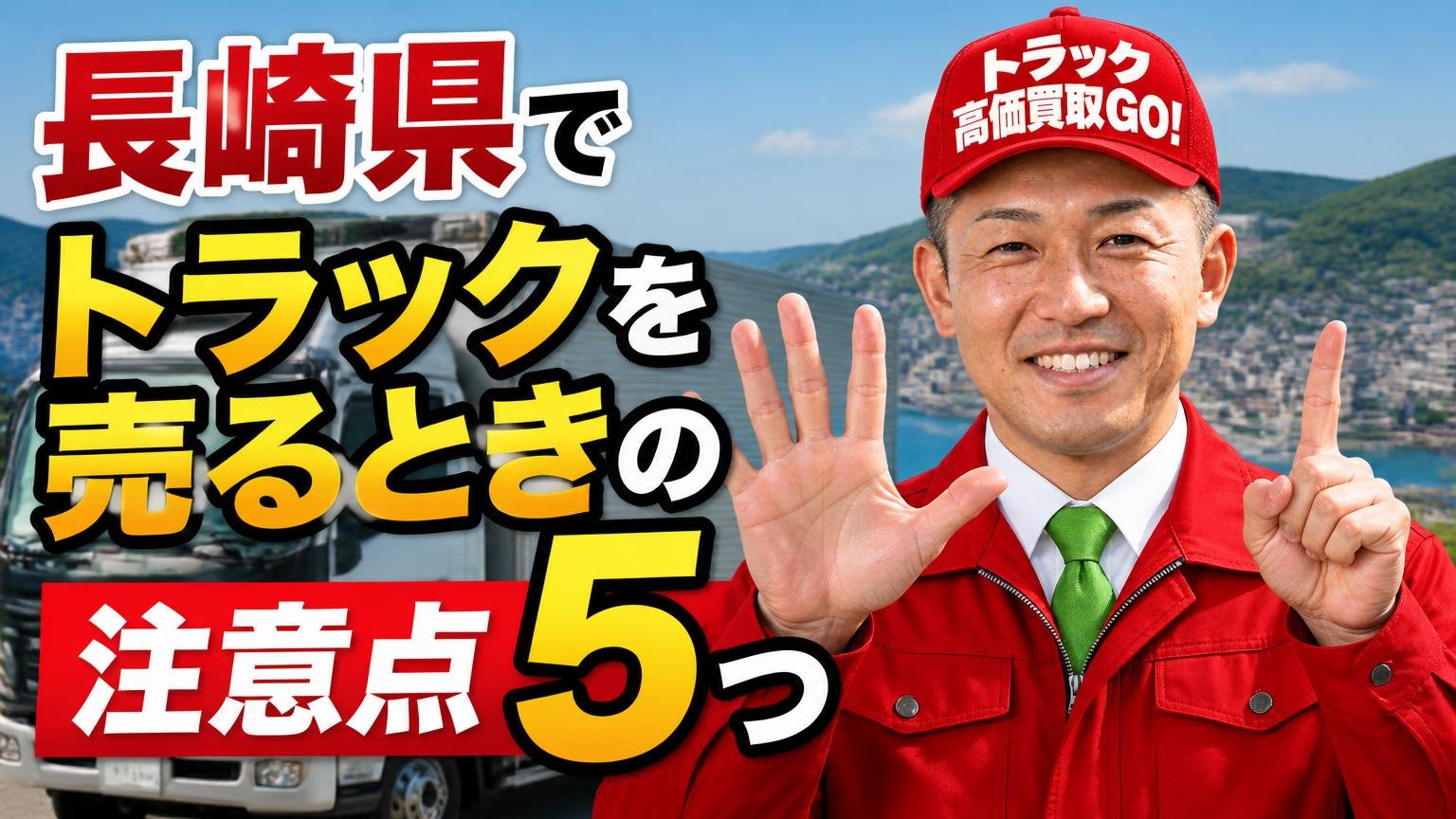 長崎県でトラックを売るときの注意点5つ