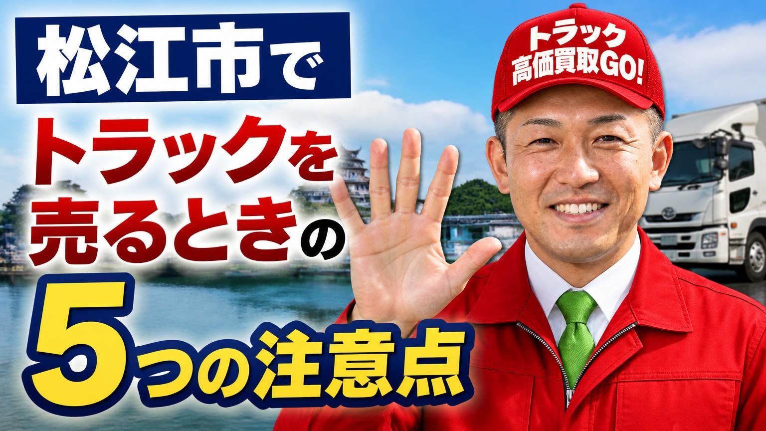 松江市でトラックを売るときの注意点5つ