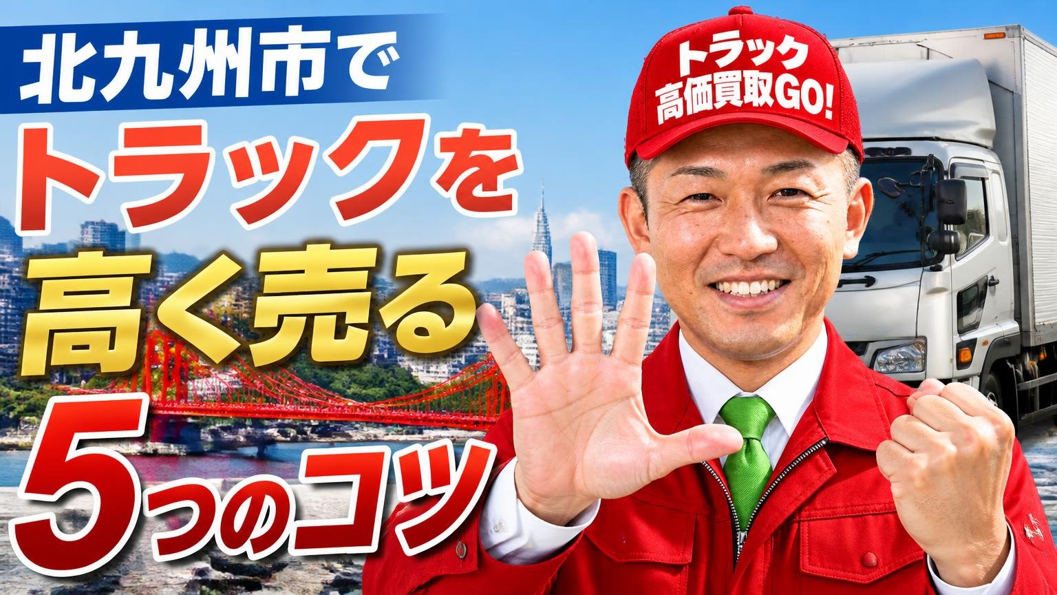 北九州市でトラックを高く売る5つのコツ
