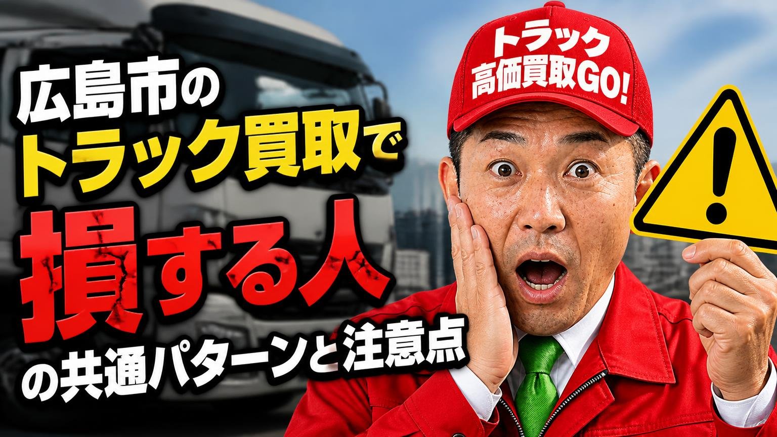 広島市のトラック買取で損をする人の共通パターンと注意点