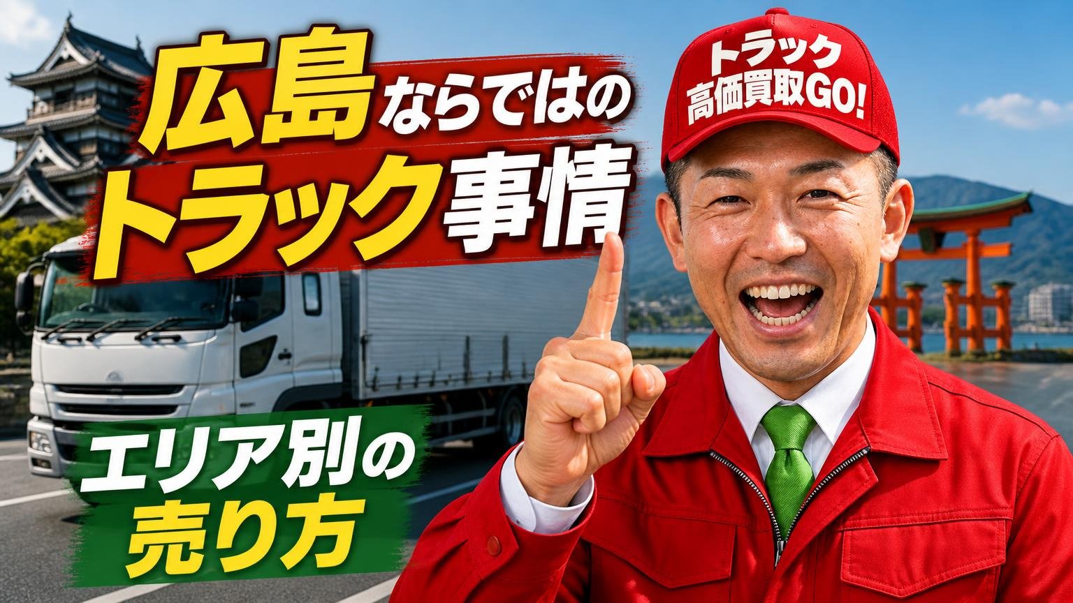 広島ならではのトラック事情とエリア別の売り方