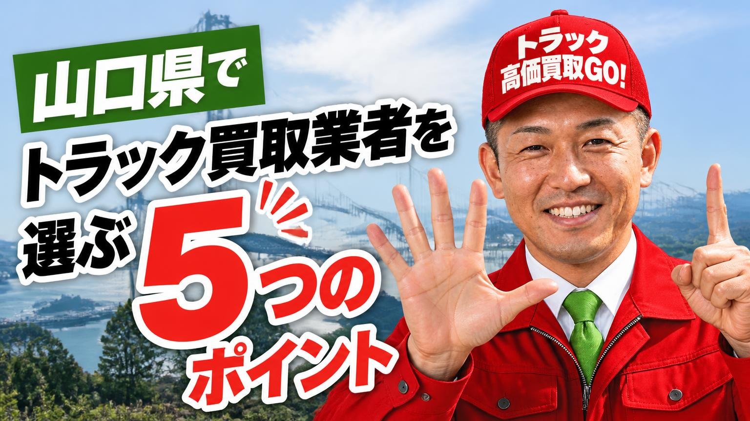 山口県でトラック買取業者を選ぶ5つのポイント