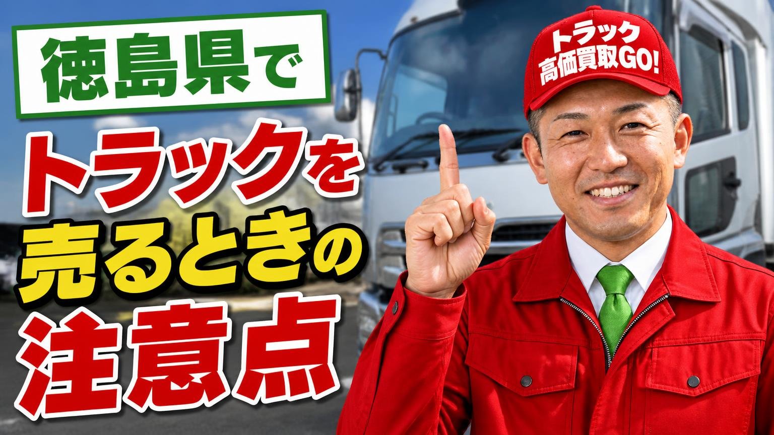 徳島県でトラックを売るときの注意点