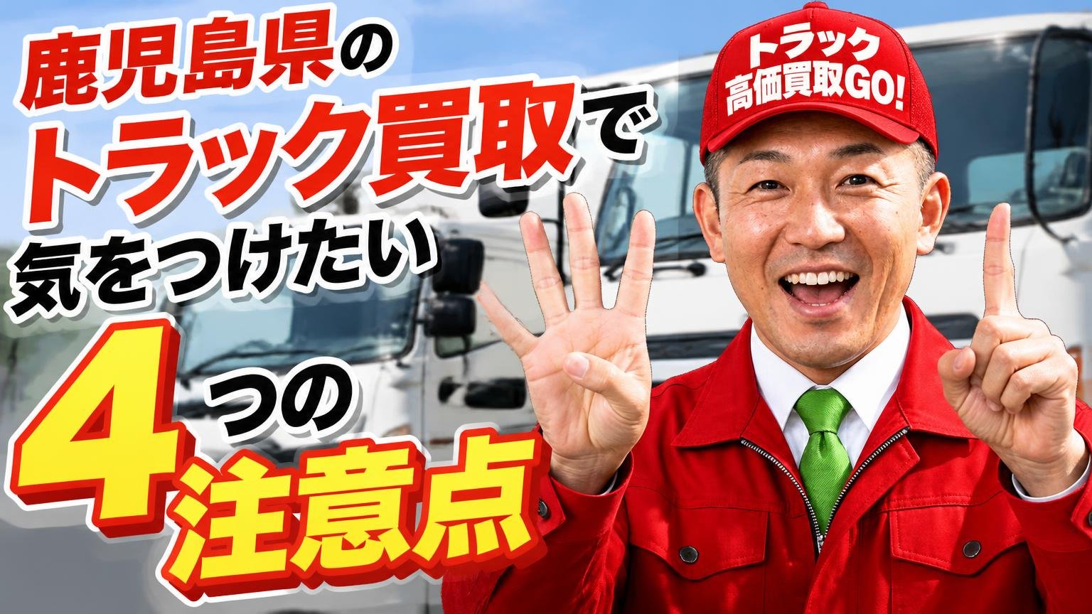 鹿児島県のトラック買取で気をつけたい4つの注意点