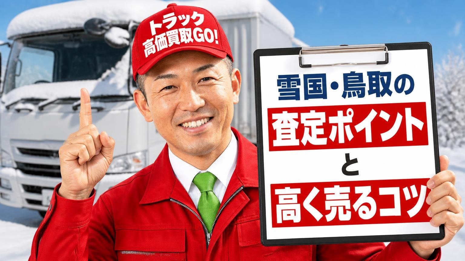 雪国・鳥取ならではの査定ポイントと、トラックを高く売るコツ