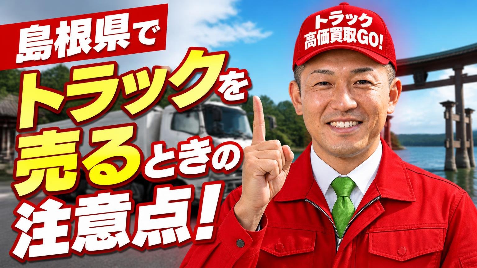 島根県でトラックを売るときの注意点