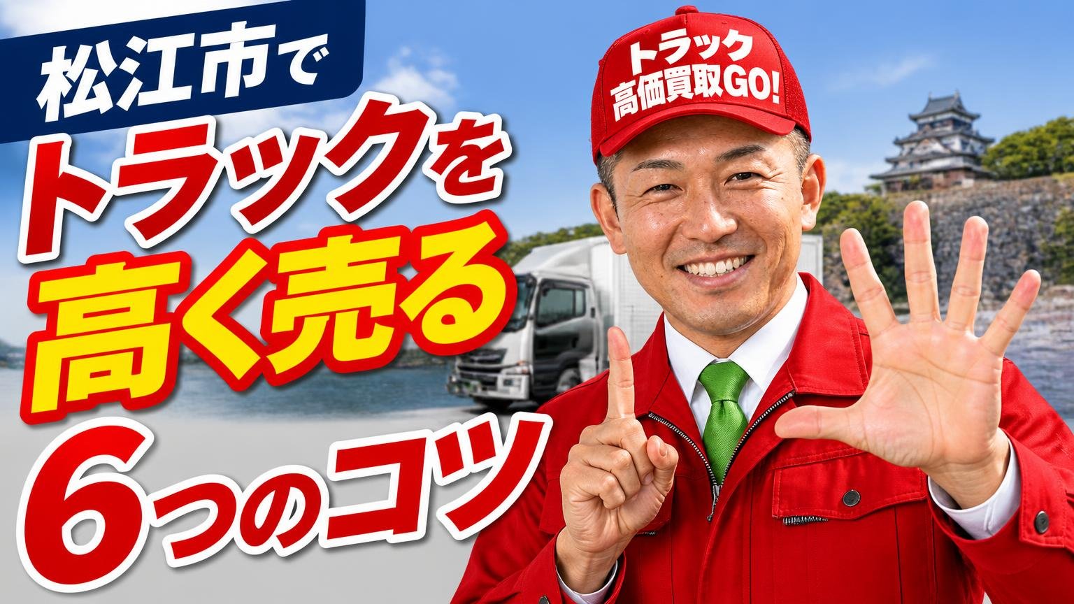 松江市でトラックを高く売る6つのコツ