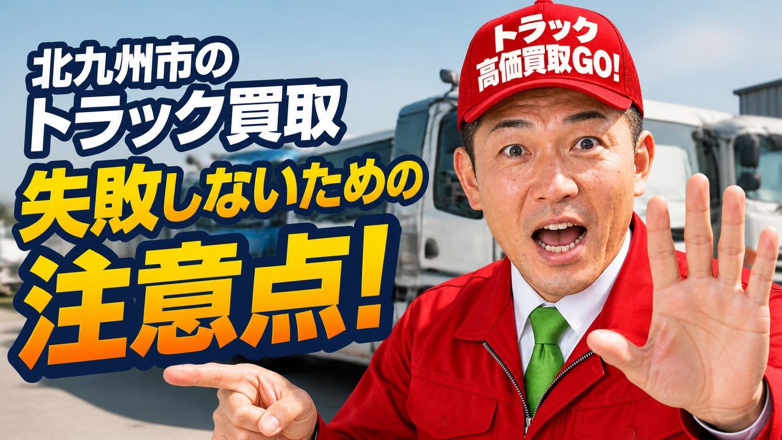 北九州市のトラック買取で失敗しないための注意点