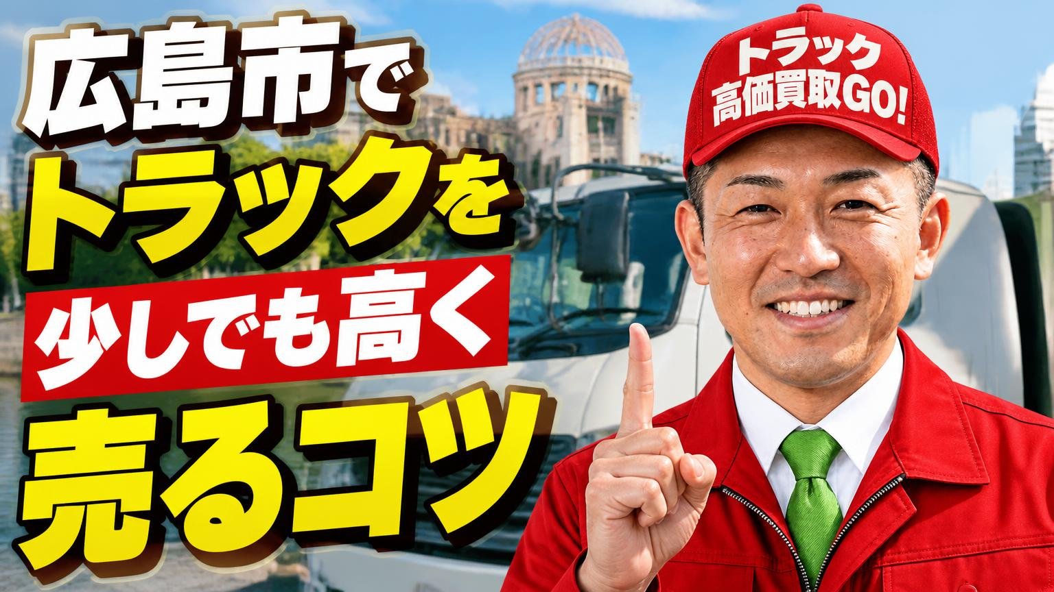 広島市でトラックを少しでも高く売るコツ