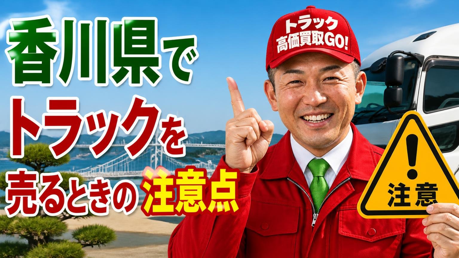 香川県でトラックを売るときの注意点