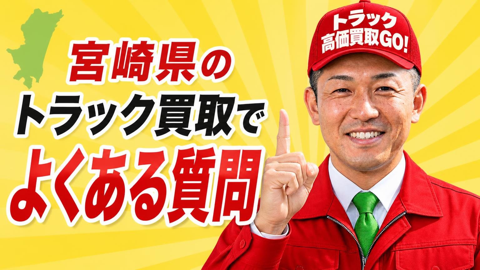 宮崎県のトラック買取でよくある質問