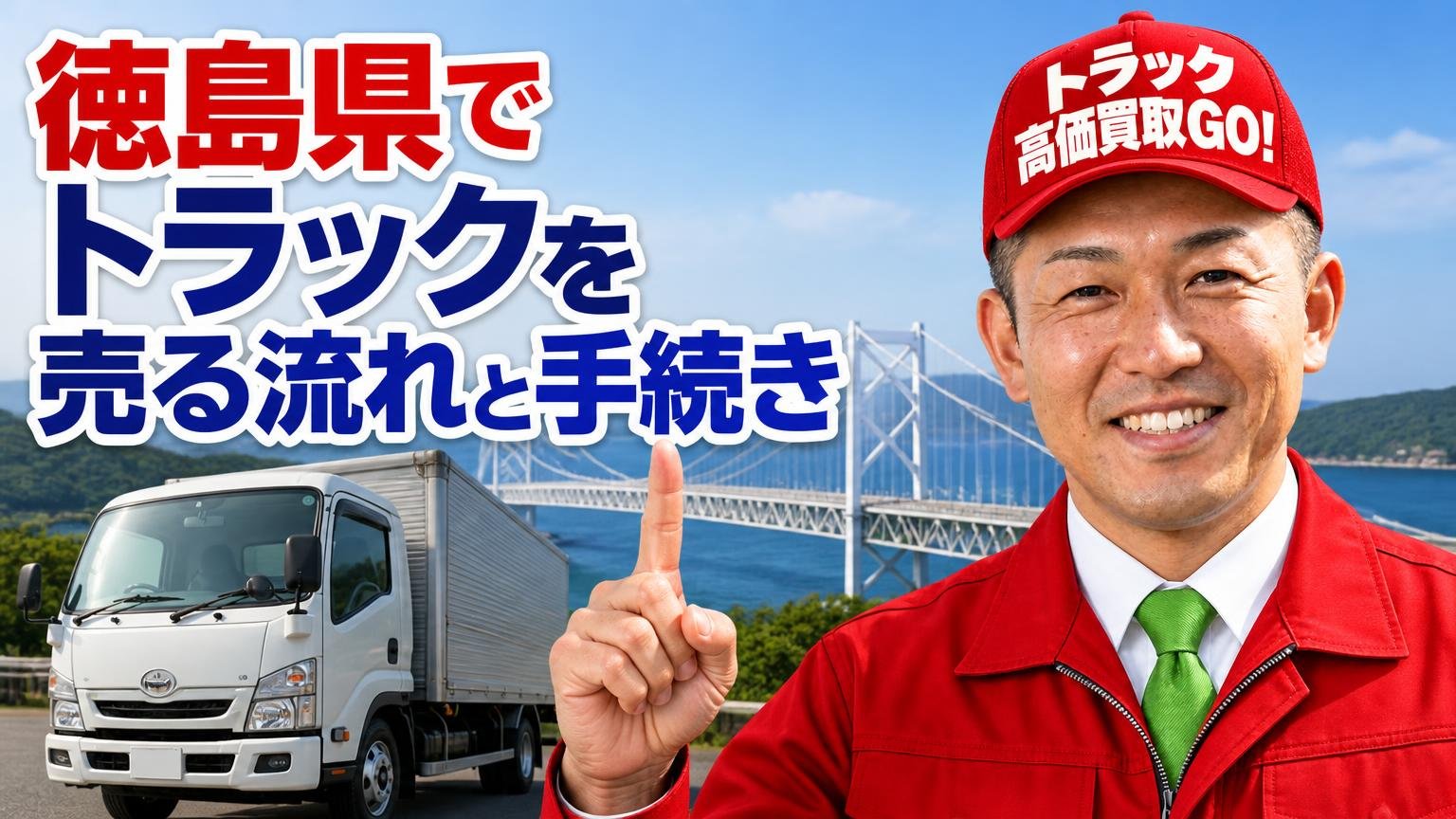 徳島県でトラックを売る流れと手続き