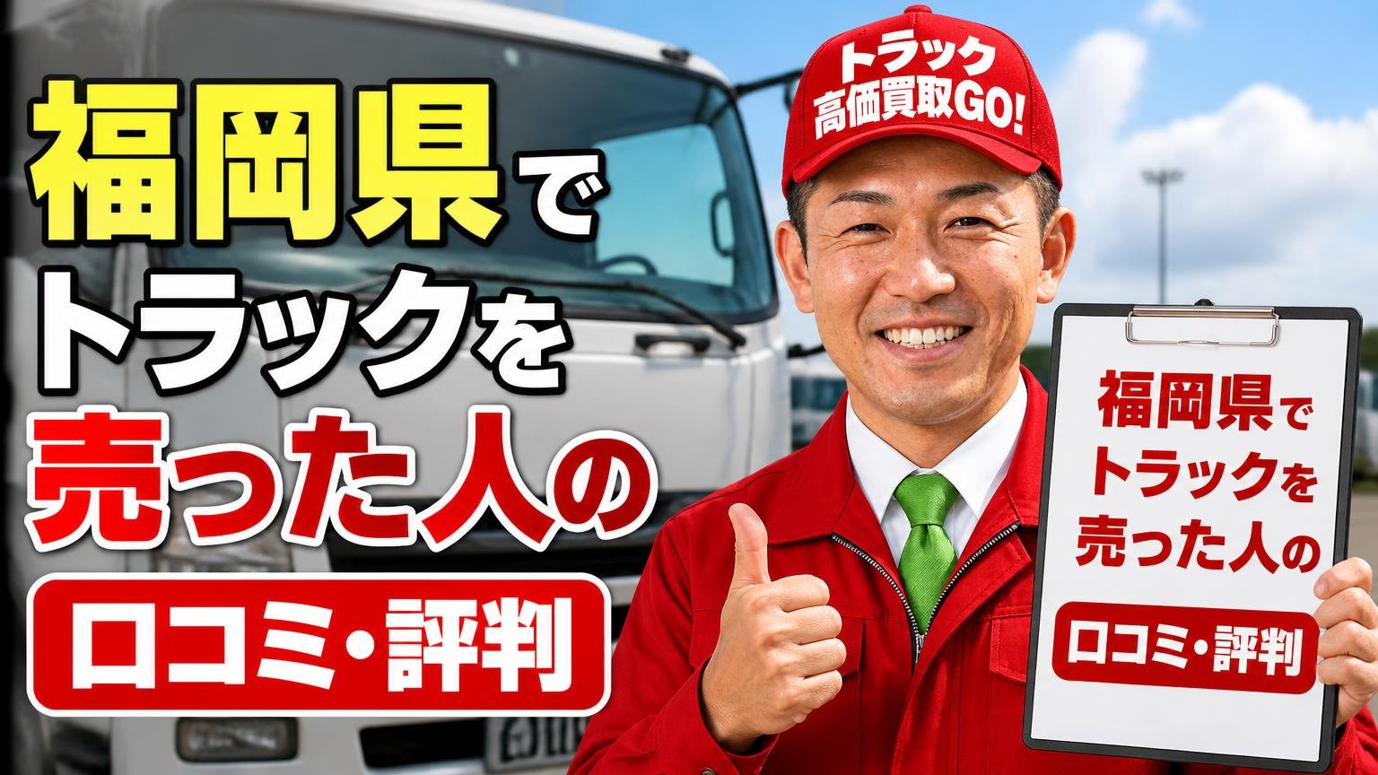 福岡県でトラックを売った人の口コミ・評判