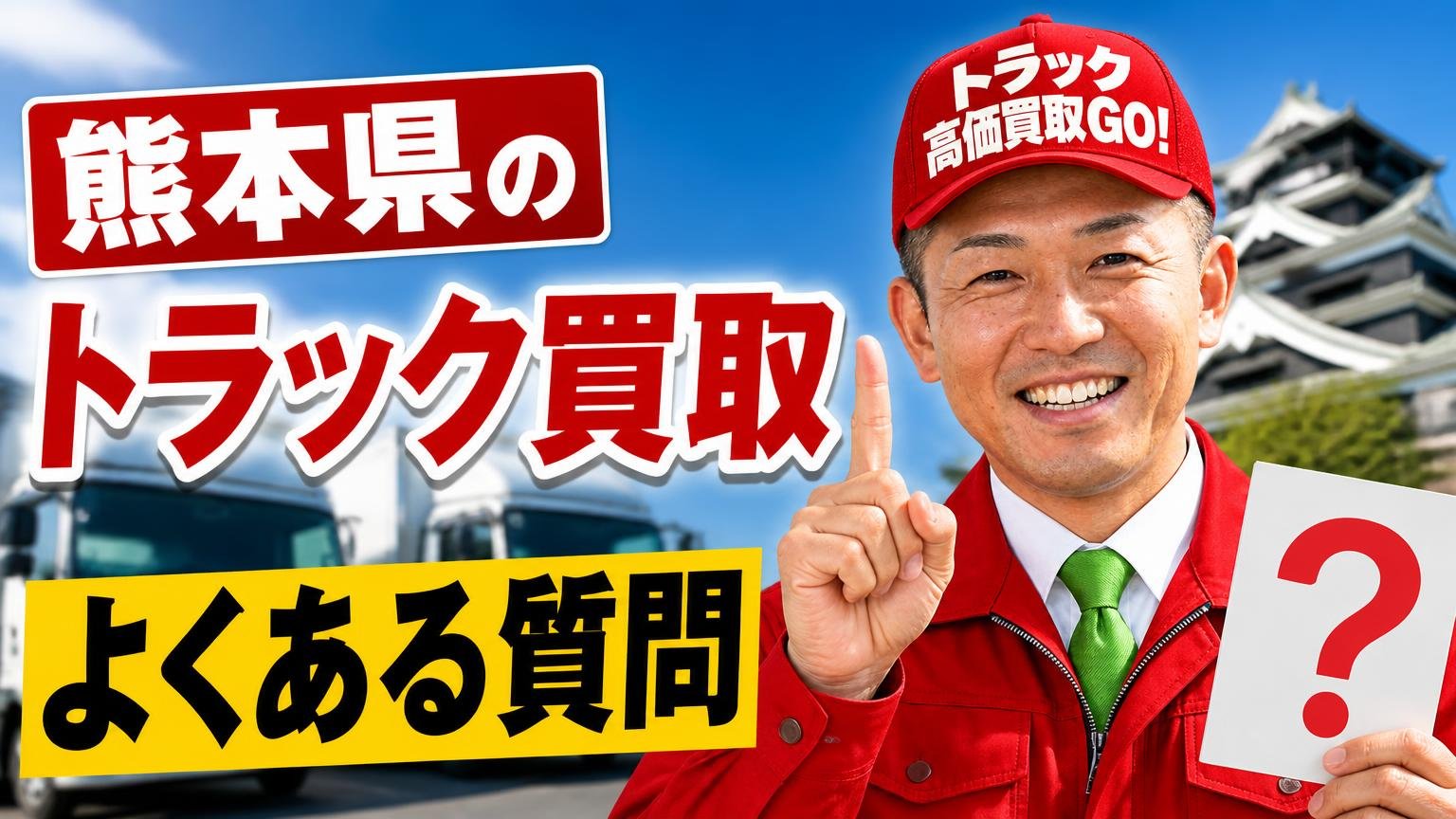 熊本県のトラック買取でよくある質問
