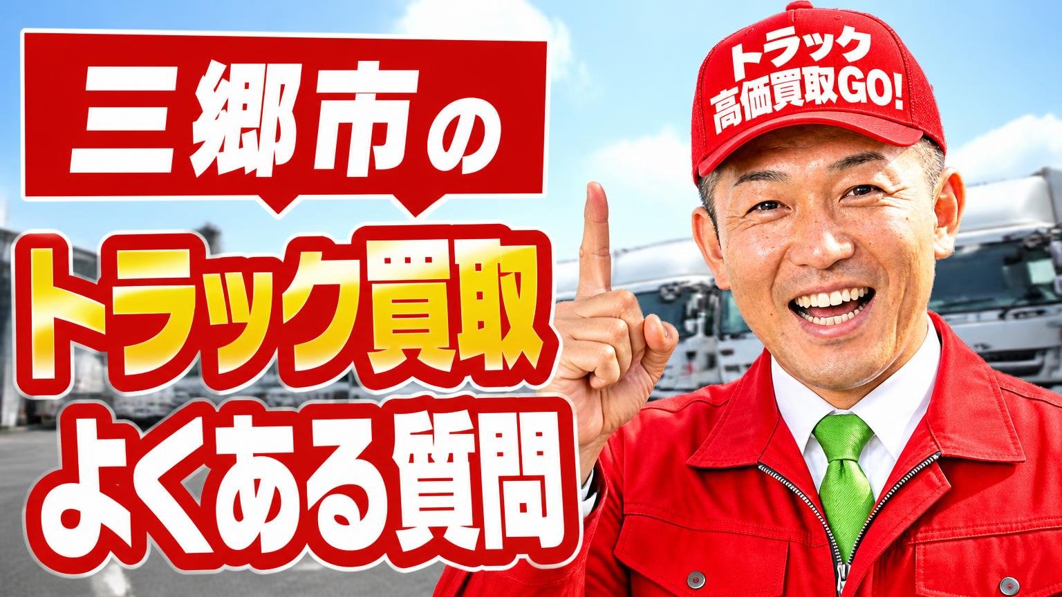 三郷市のトラック買取に関するよくある質問
