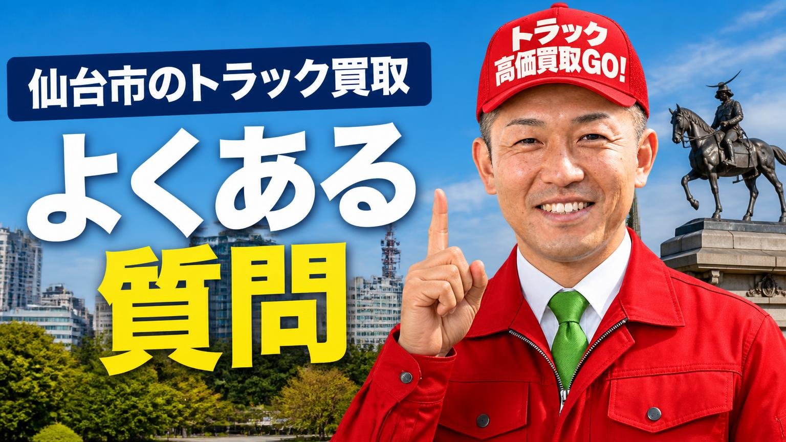 仙台市のトラック買取に関するよくある質問