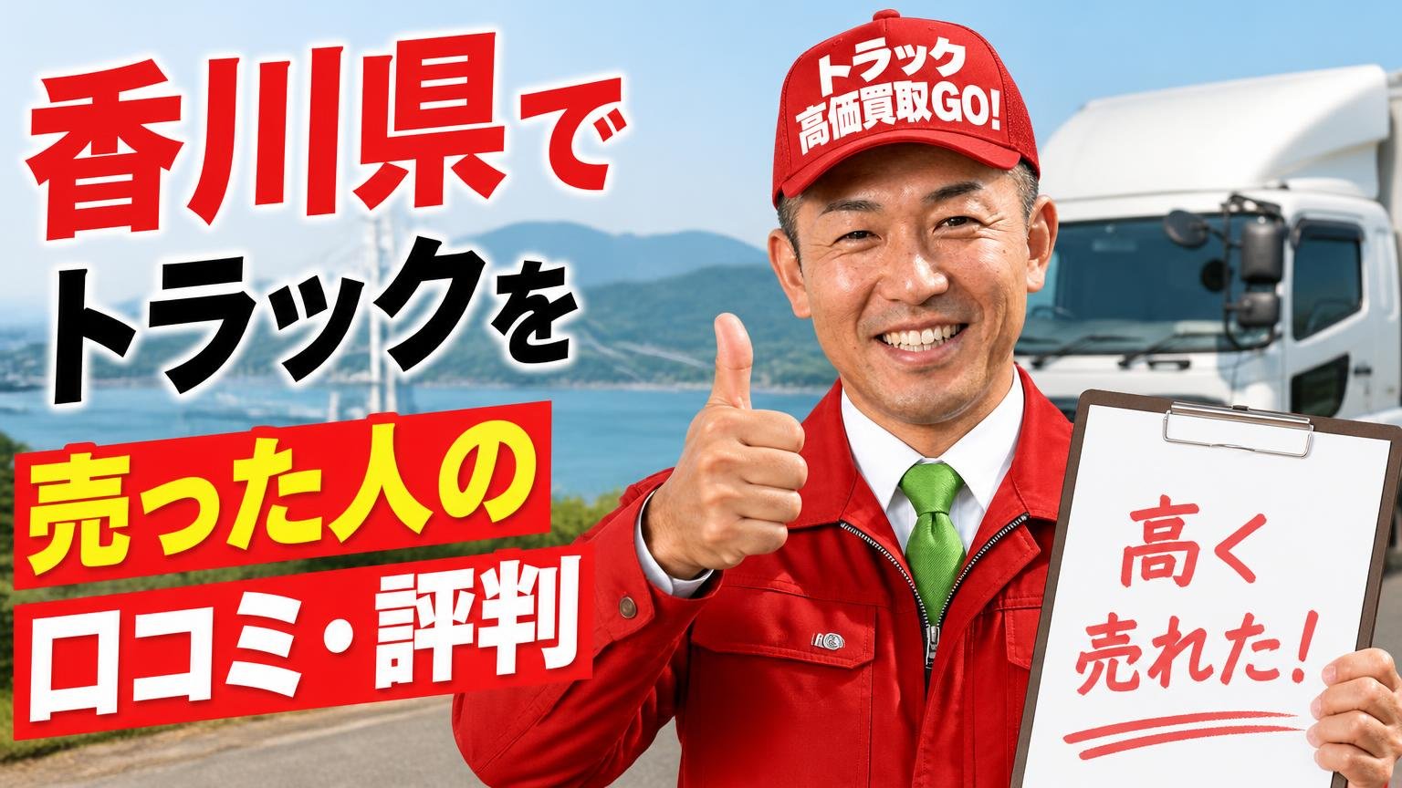 香川県でトラックを売った人の口コミ・評判