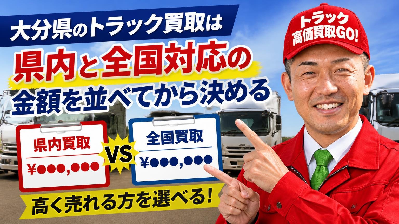 まとめ：大分県のトラック買取は県内と全国対応の金額を並べてから決める