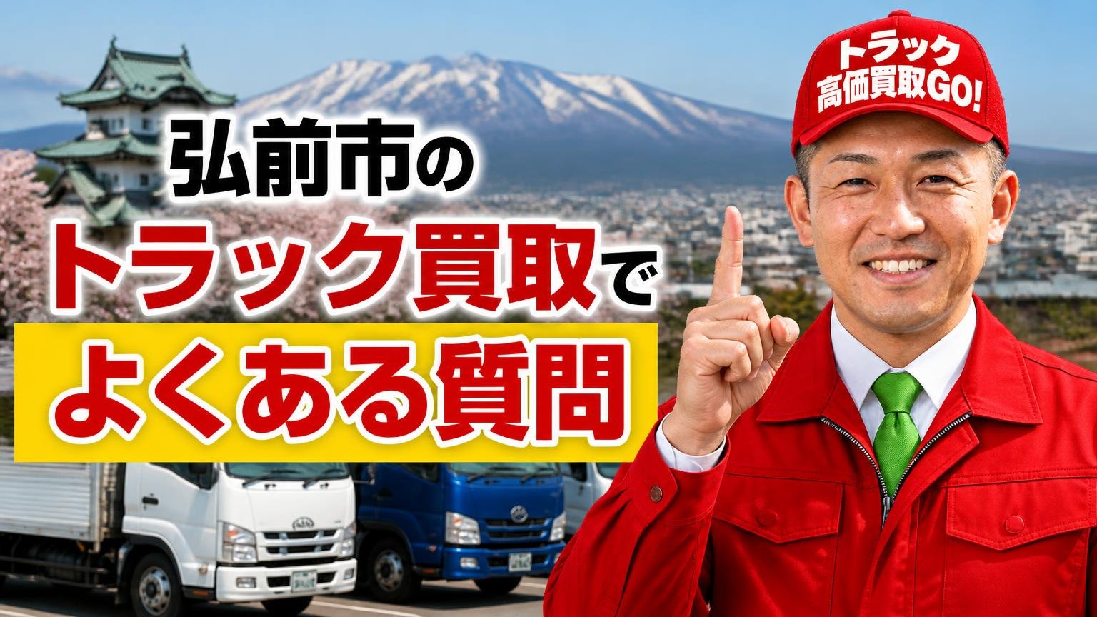 弘前市のトラック買取でよくある質問