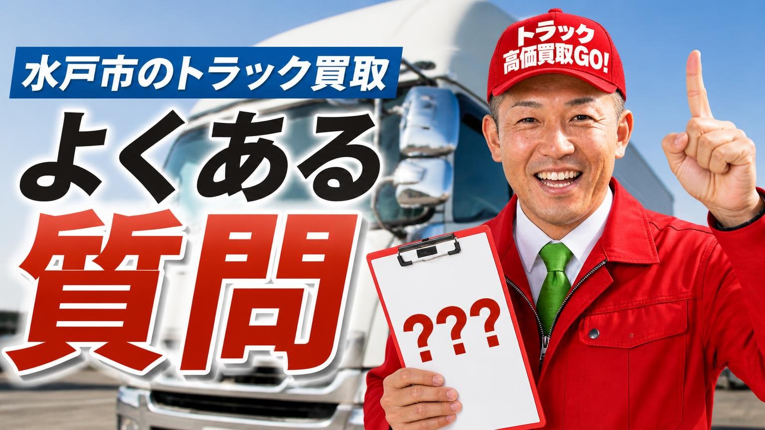 水戸市のトラック買取でよくある質問