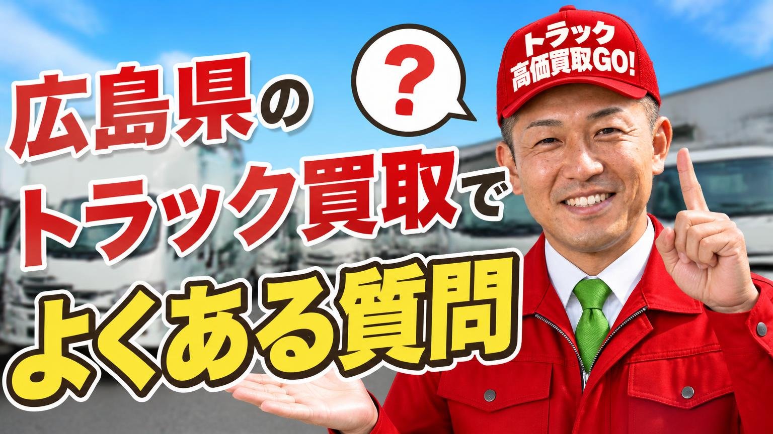 広島県のトラック買取でよくある質問