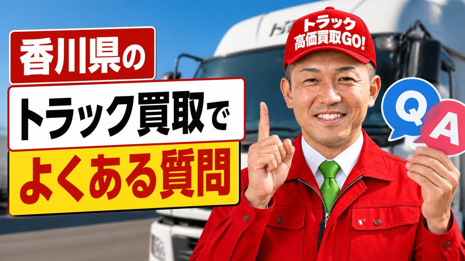 香川県のトラック買取でよくある質問