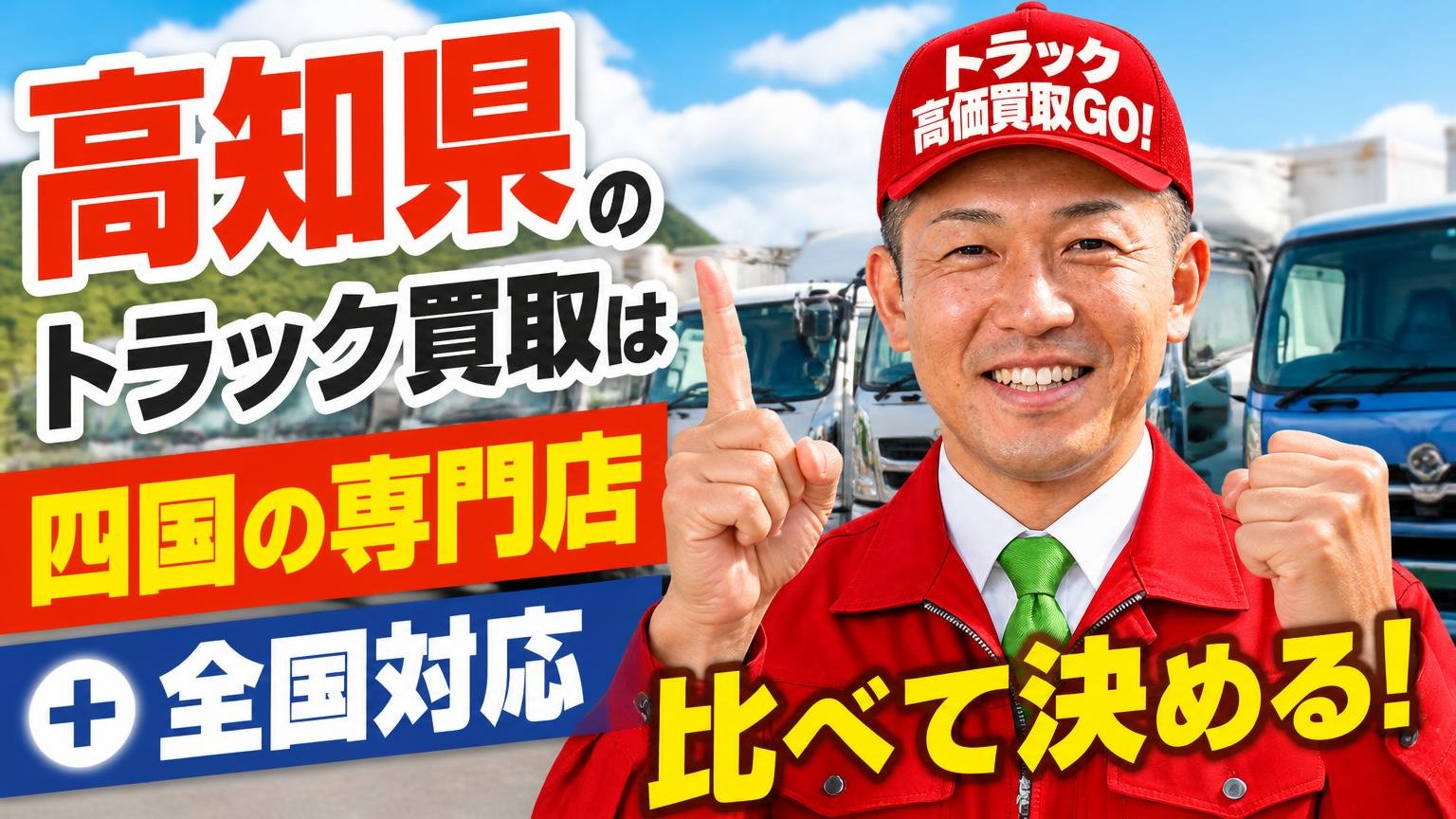 まとめ:高知県のトラック買取は「四国の専門店+全国対応」で比べて決める